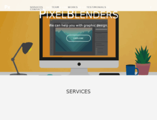 pixelblenders.com screenshot