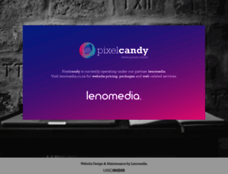 pixelcandy.co.za screenshot