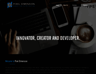 pixeldimension.in screenshot