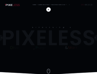 pixeless.com screenshot