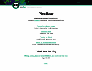 pixelfear.com screenshot