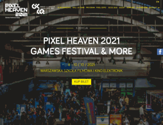 pixelheavenfest.com screenshot