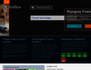 pixelia.fr screenshot