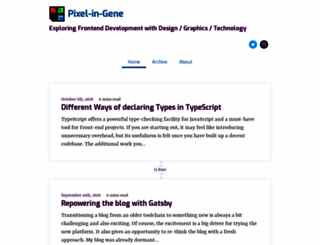 pixelingene.com screenshot