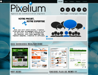 pixelium.fr screenshot