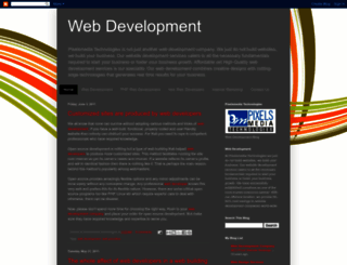 pixels-web-development.blogspot.com screenshot