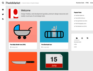 pixelsmarket.com screenshot