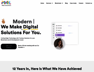 pixelwebsolutions.net screenshot