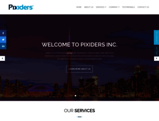 pixiders.com screenshot