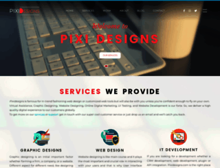 pixidesigns.com screenshot