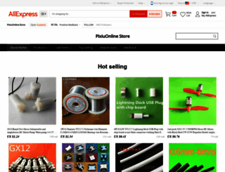 pixiuonline-store.tr.aliexpress.com screenshot