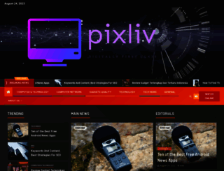 pixliv.com screenshot