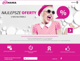 pixmania.pl screenshot