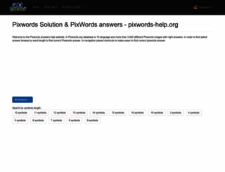pixwords-help.org screenshot