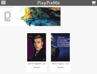 pixypix.me screenshot