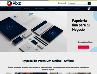 pixz.com.mx screenshot