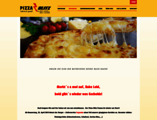 pizza-blitz-passau.de screenshot