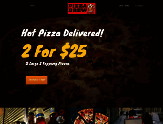 pizza-brew.com screenshot