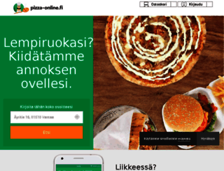 pizza-express-louhela.pizza-online.fi screenshot