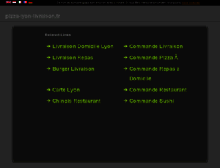 pizza-lyon-livraison.fr screenshot