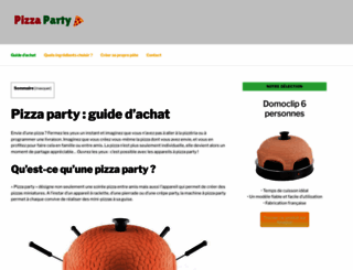 pizza-party.fr screenshot