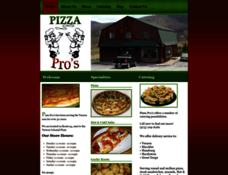 pizza-pros.com screenshot