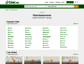 pizza-restaurants.cmac.ws screenshot