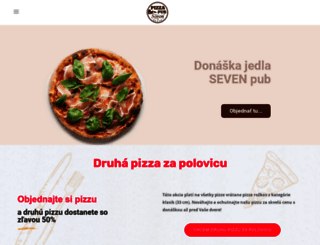 pizza-seven.sk screenshot
