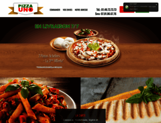 pizza-uno94.fr screenshot