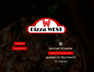 pizza.cz screenshot