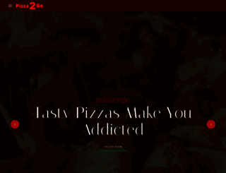 pizza2gopizzeria.co.uk screenshot