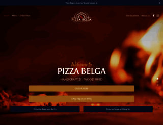 pizzabelga.com screenshot