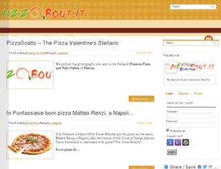 pizzabout.it screenshot