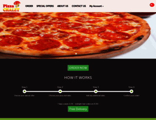 pizzachalet.co.uk screenshot