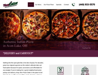 pizzacutteravonlake.com screenshot