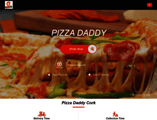 pizzadaddy.ie screenshot