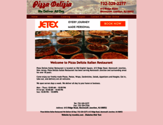 pizzadeliziarestaurant.com screenshot