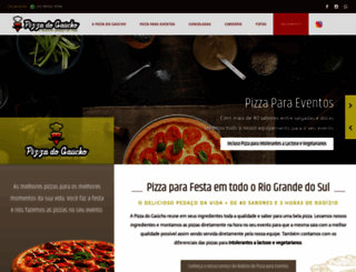 pizzadogaucho.com.br screenshot
