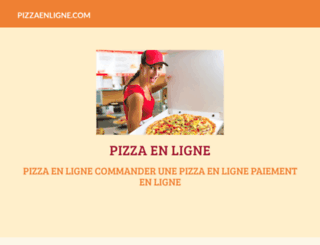pizzaenligne.com screenshot