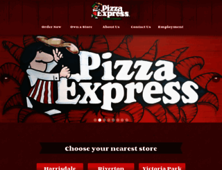pizzaexpress.com.au screenshot