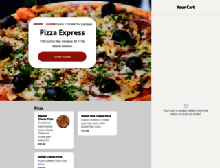 pizzaexpresscopiague.com screenshot