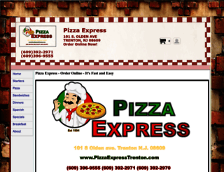 pizzaexpresstrenton.com screenshot