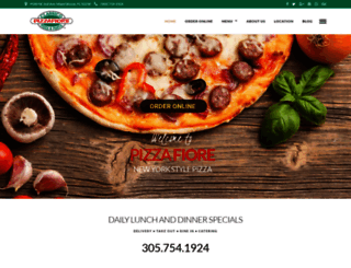 pizzafioremiamishores.com screenshot