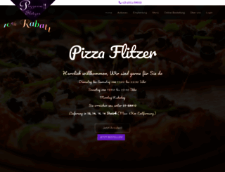pizzaflitzer.at screenshot