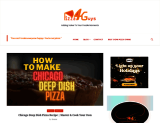 pizzaforguys.com screenshot