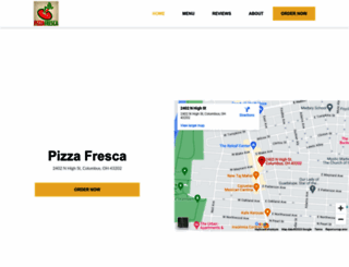 pizzafrescacolumbus.com screenshot