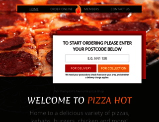 pizzahot.biz screenshot