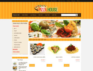 pizzahouse.bizwebvietnam.com screenshot