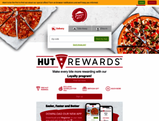 pizzahut.com.cy screenshot