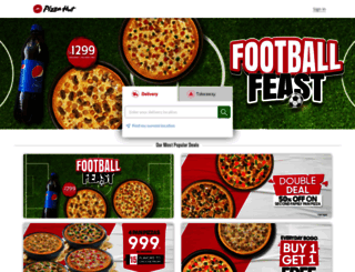 pizzahutbd.com screenshot